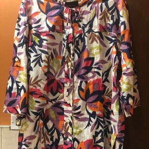 Dana Buchman Multi colored Tunic